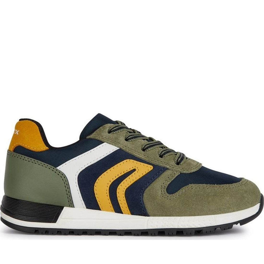 Geox boys military, navy alben sneakers | Vilbury London