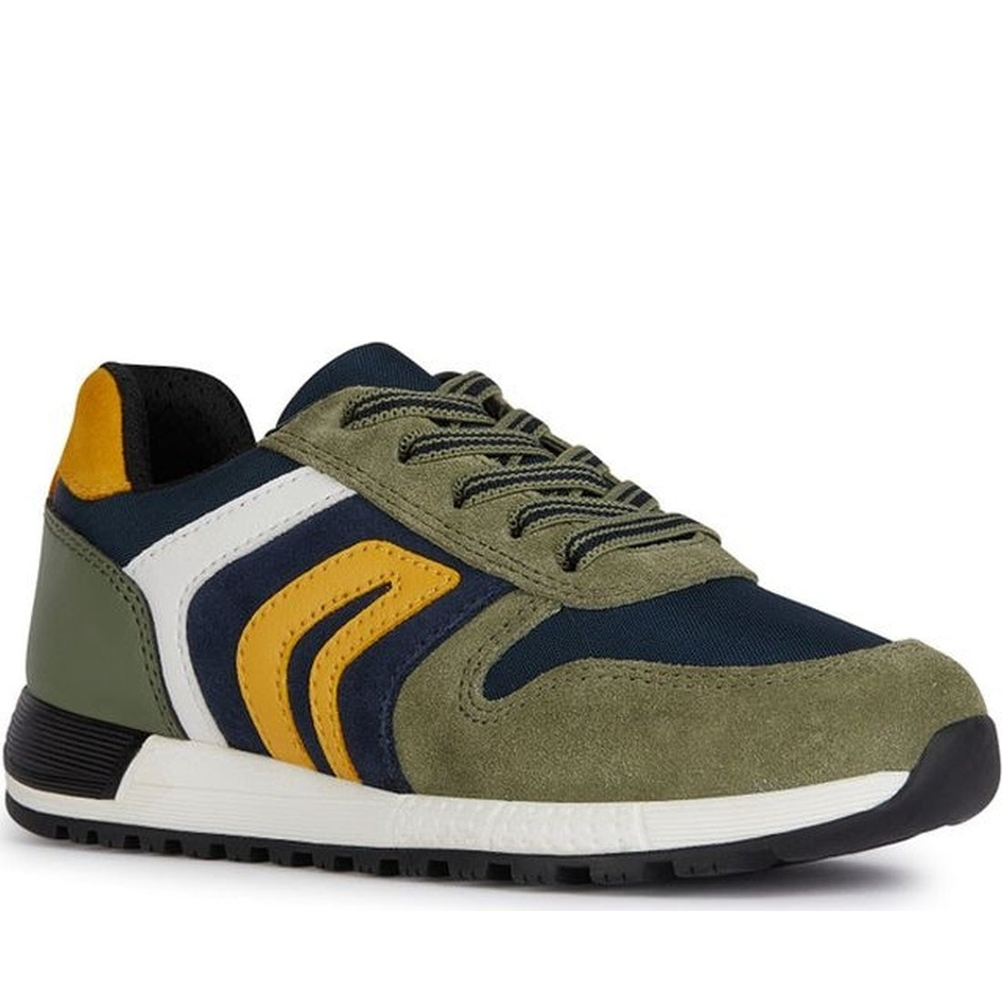 Geox boys military, navy alben sneakers | Vilbury London