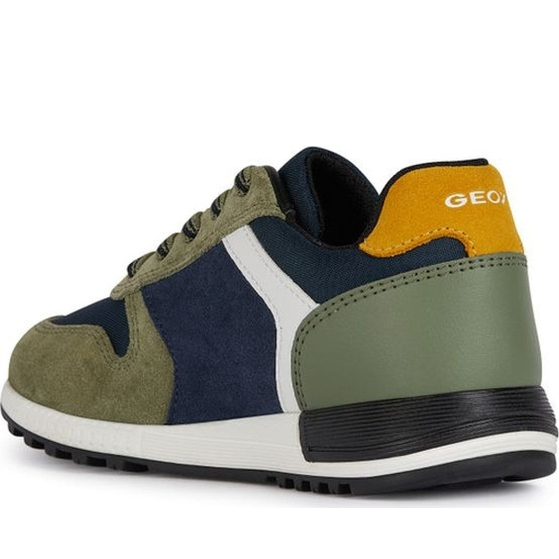 Geox boys military, navy alben sneakers | Vilbury London