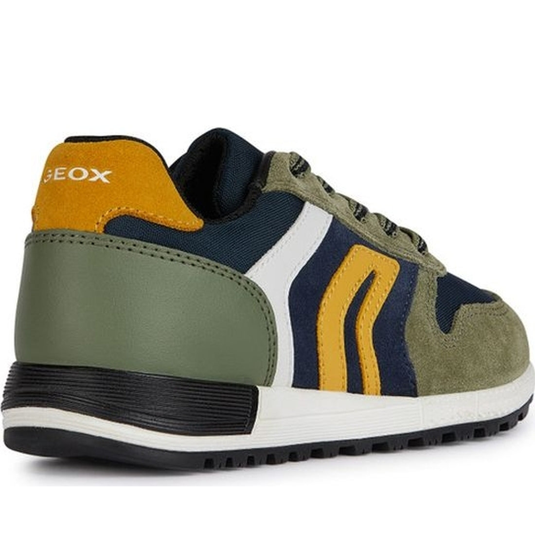 Geox boys military, navy alben sneakers | Vilbury London