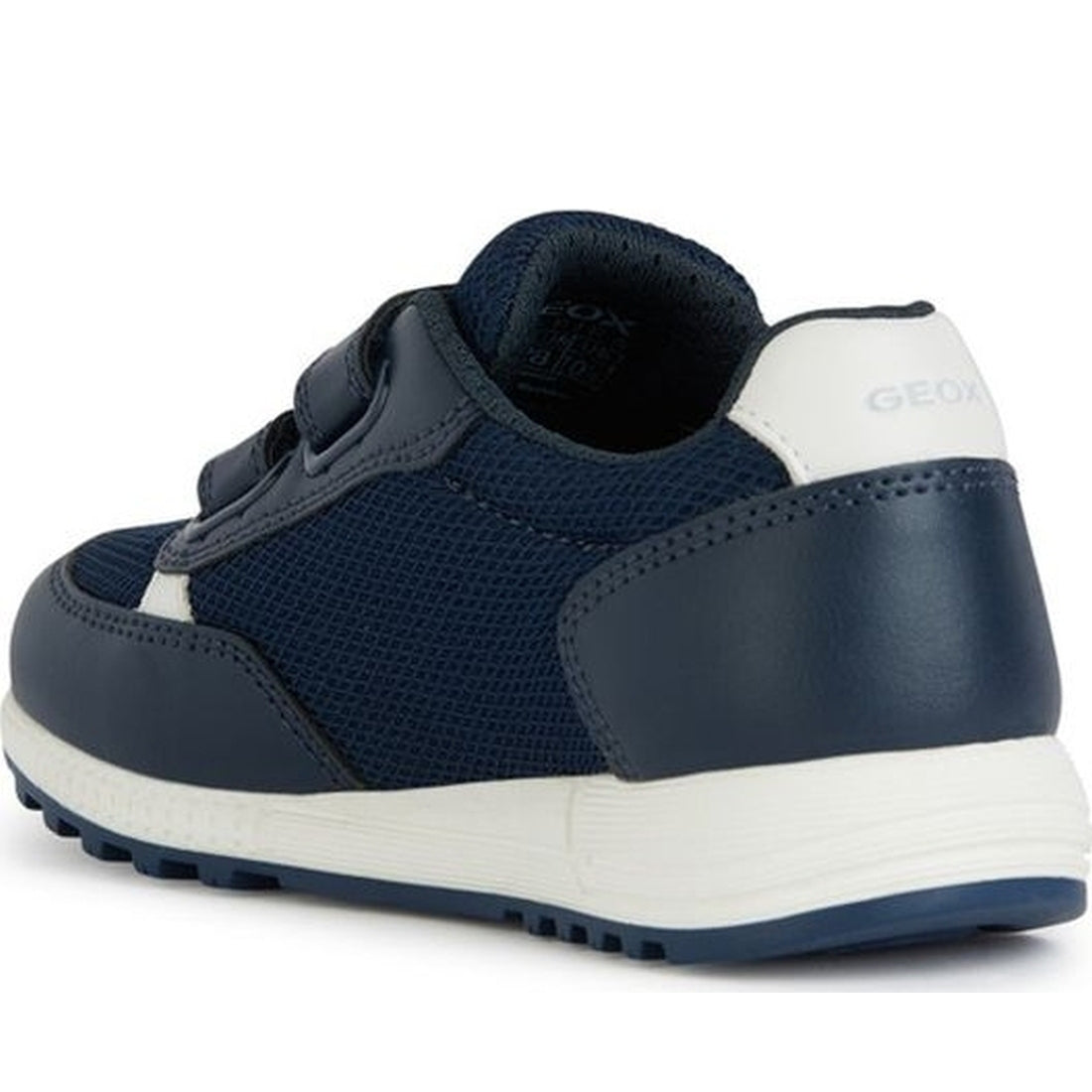 Geox boys navy, white alben sneakers | Vilbury London