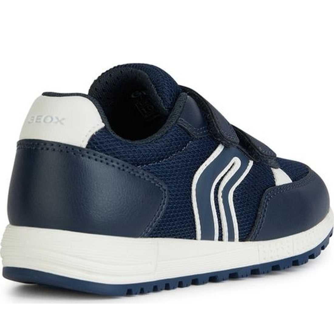 Geox boys navy, white alben sneakers | Vilbury London