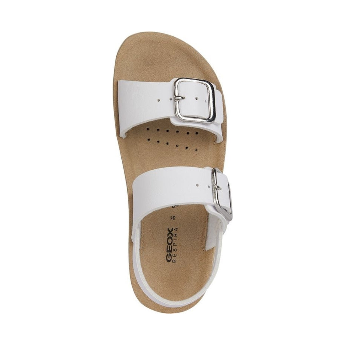 Geox girls white sandal costarei | Vilbury London