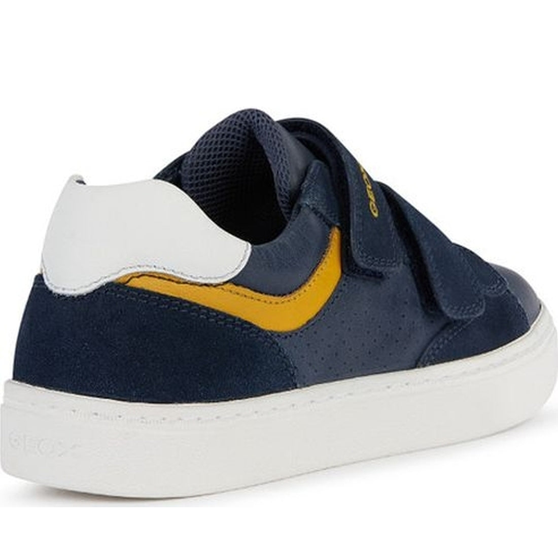 Geox boys navy, yellow nashik sneakers | Vilbury London