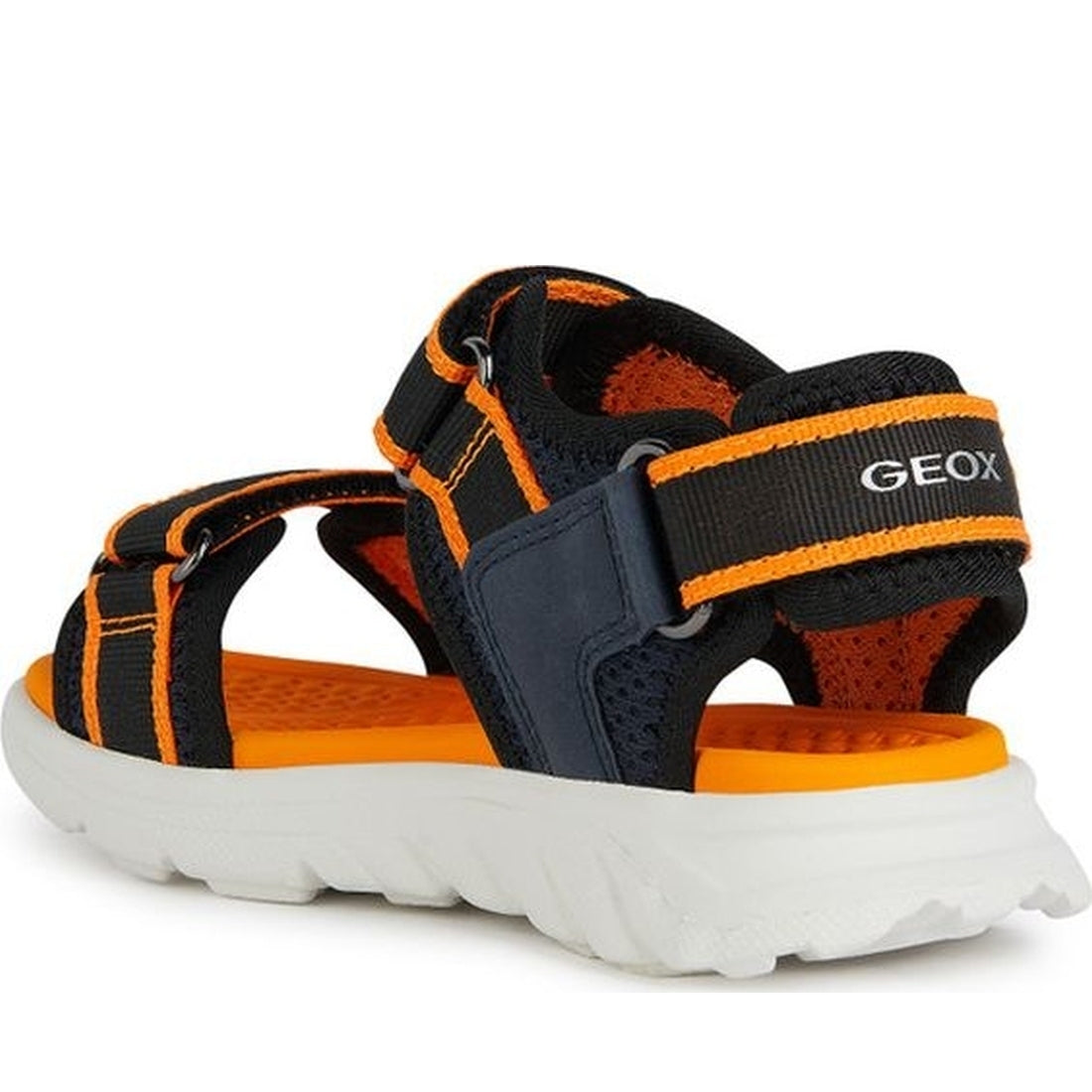 Geox boys navy, orange sandal airadyum | Vilbury London