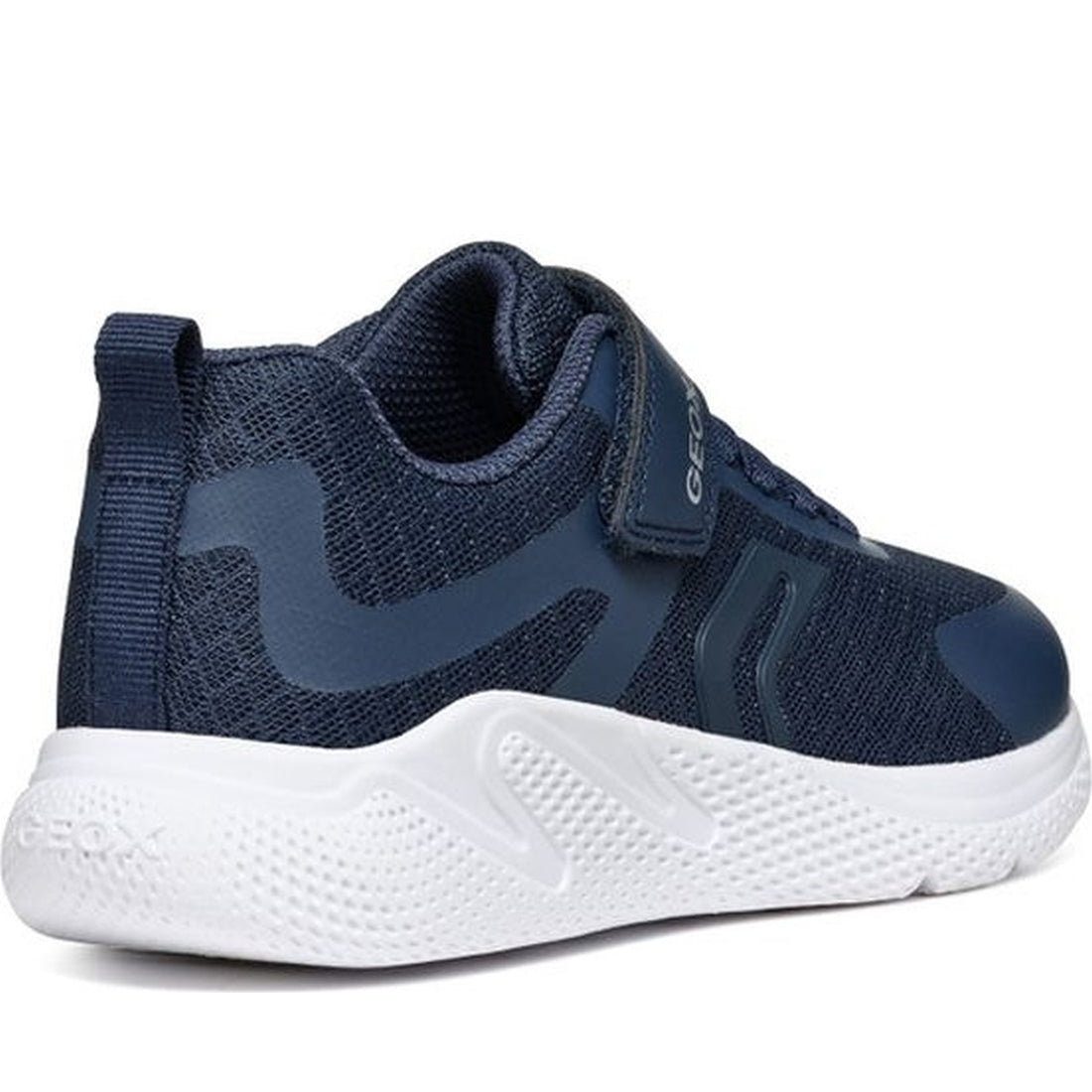 Geox boys navy sprintye sneakers | Vilbury London