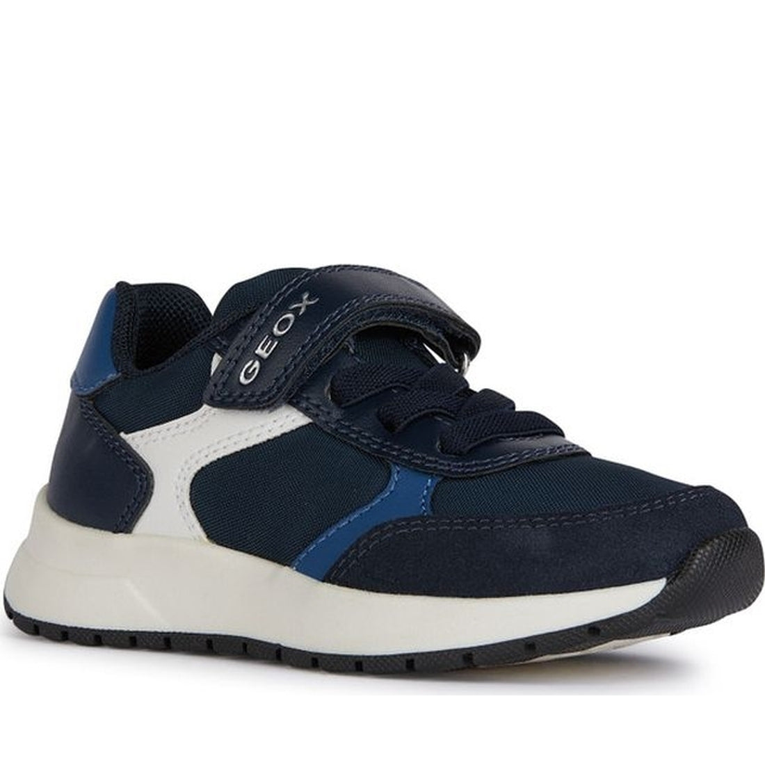 Geox boys navy, dk blue briezee sneakers | Vilbury London