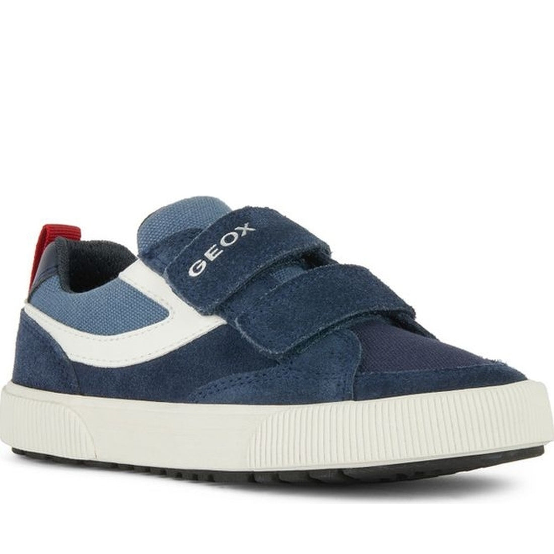 Geox boys navy alphabeet sneakers | Vilbury London