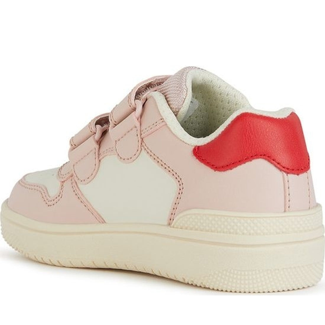 Geox girls lt ivory, lt rose washiba sneakers | Vilbury London