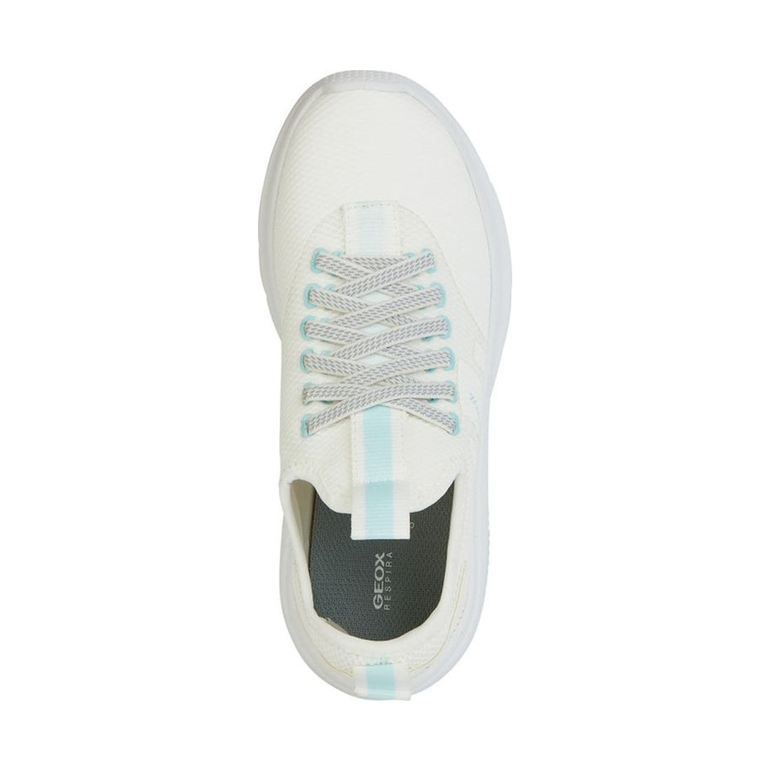 Geox girls white, watersea activart sneakers | Vilbury London