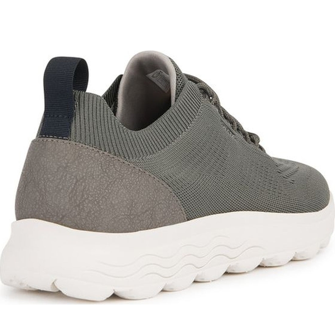 Geox mens dk green spherica sneakers | Vilbury London