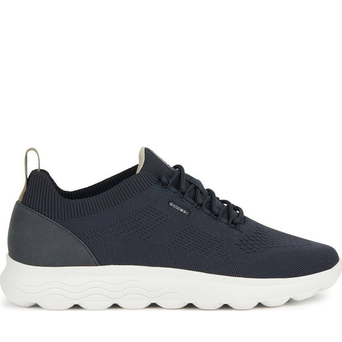 Geox mens lt navy spherica sneakers | Vilbury London