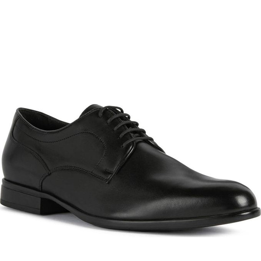 Geox mens black iacopo shoes | Vilbury London