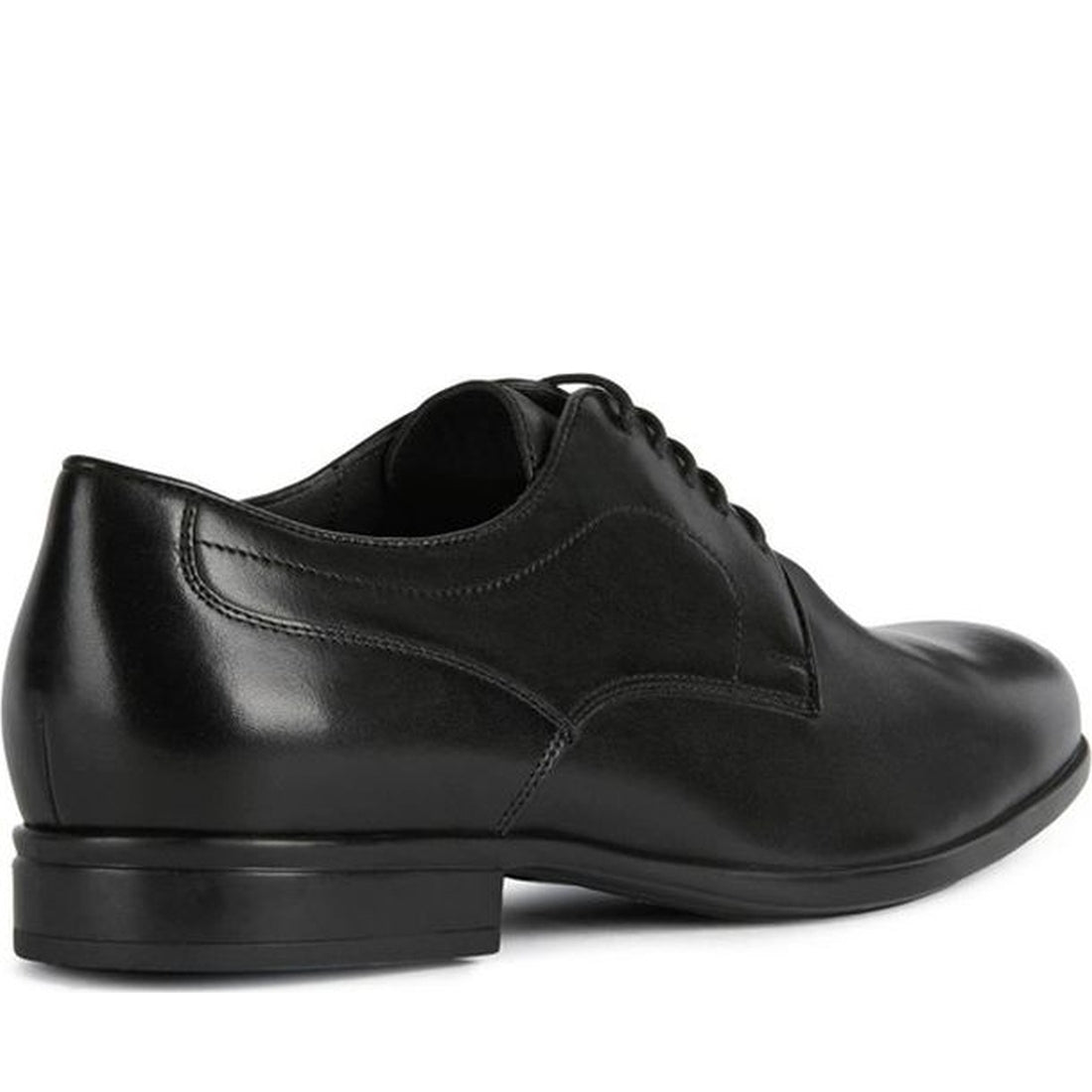 Geox mens black iacopo shoes | Vilbury London