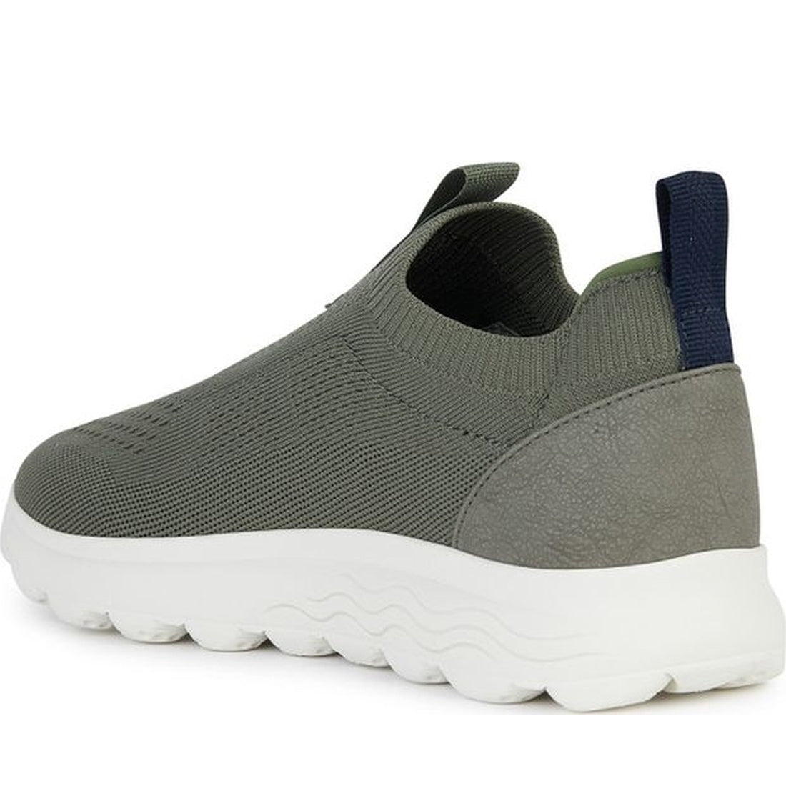 Geox mens dk green spherica sneakers | Vilbury London