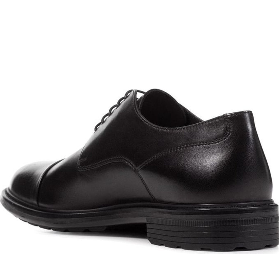 Geox mens black walk pleasure shoes | Vilbury London