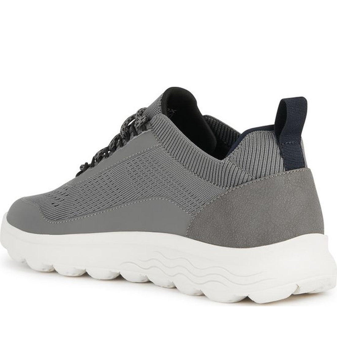 Geox mens grey spherica sneakers | Vilbury London