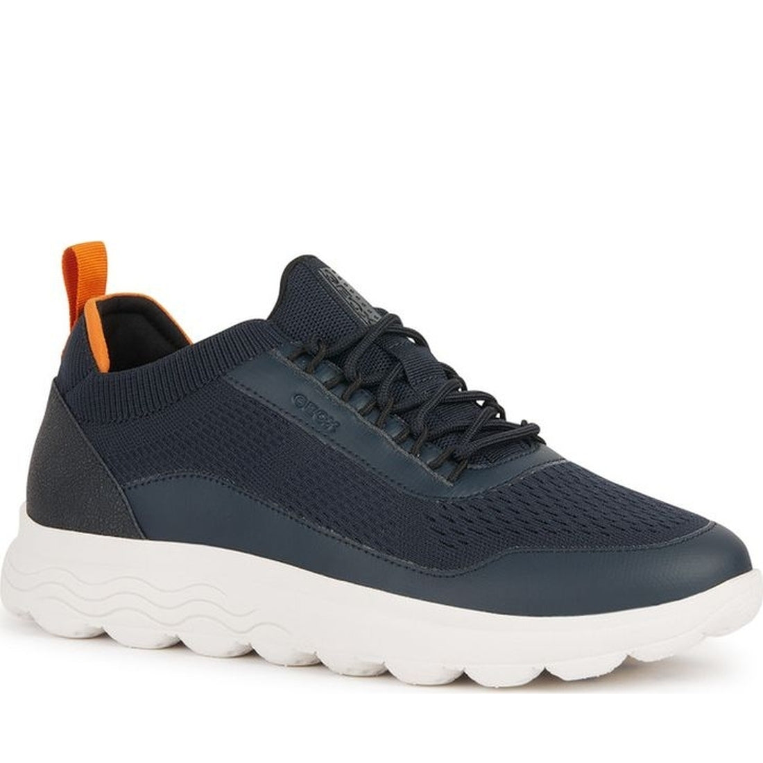 Geox mens dk navy spherica sneakers | Vilbury London