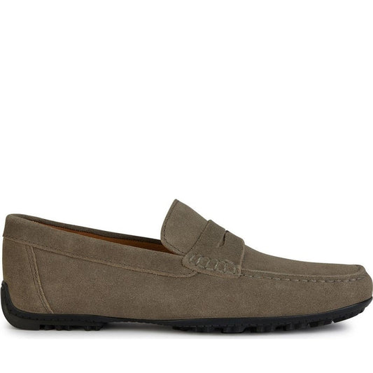 kosmopolis grip moccasins taupe