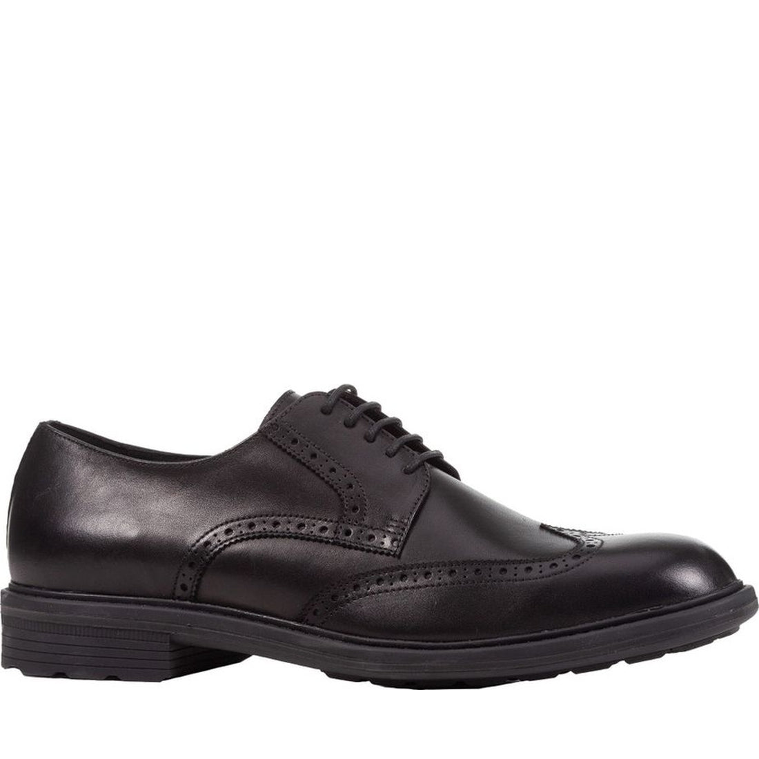 Geox mens black walk pleasure shoes | Vilbury London