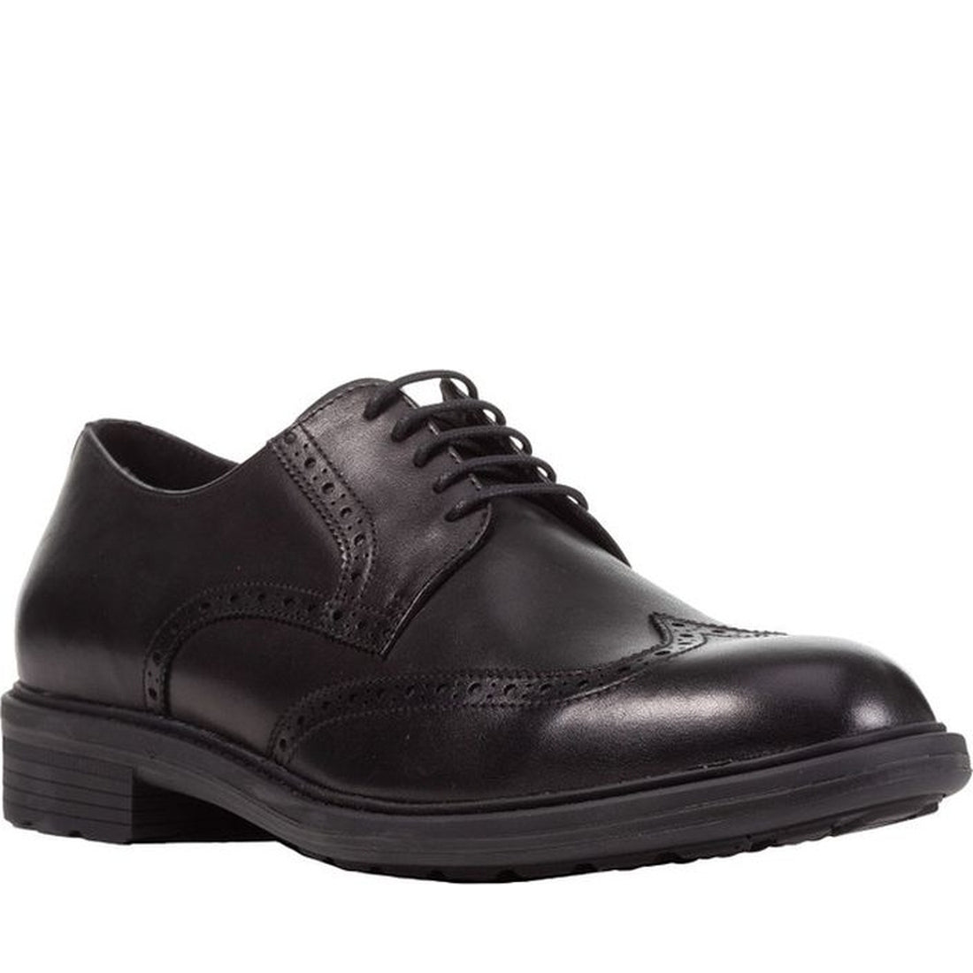 Geox mens black walk pleasure shoes | Vilbury London