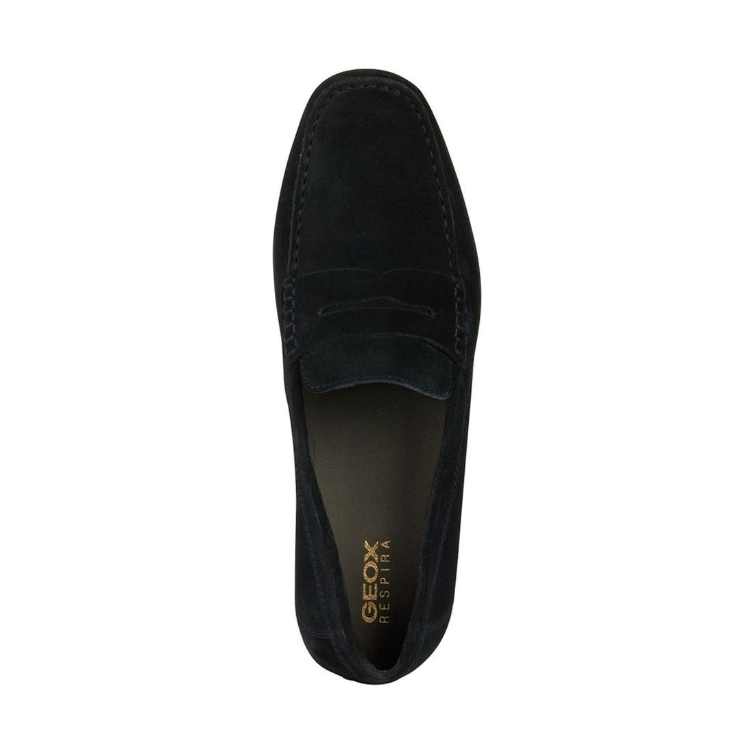 Geox mens navy ascanio moccasins | Vilbury London