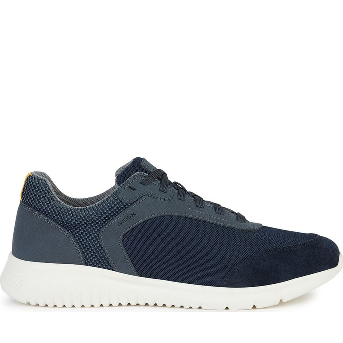 Geox mens navy monreale sneakers | Vilbury London