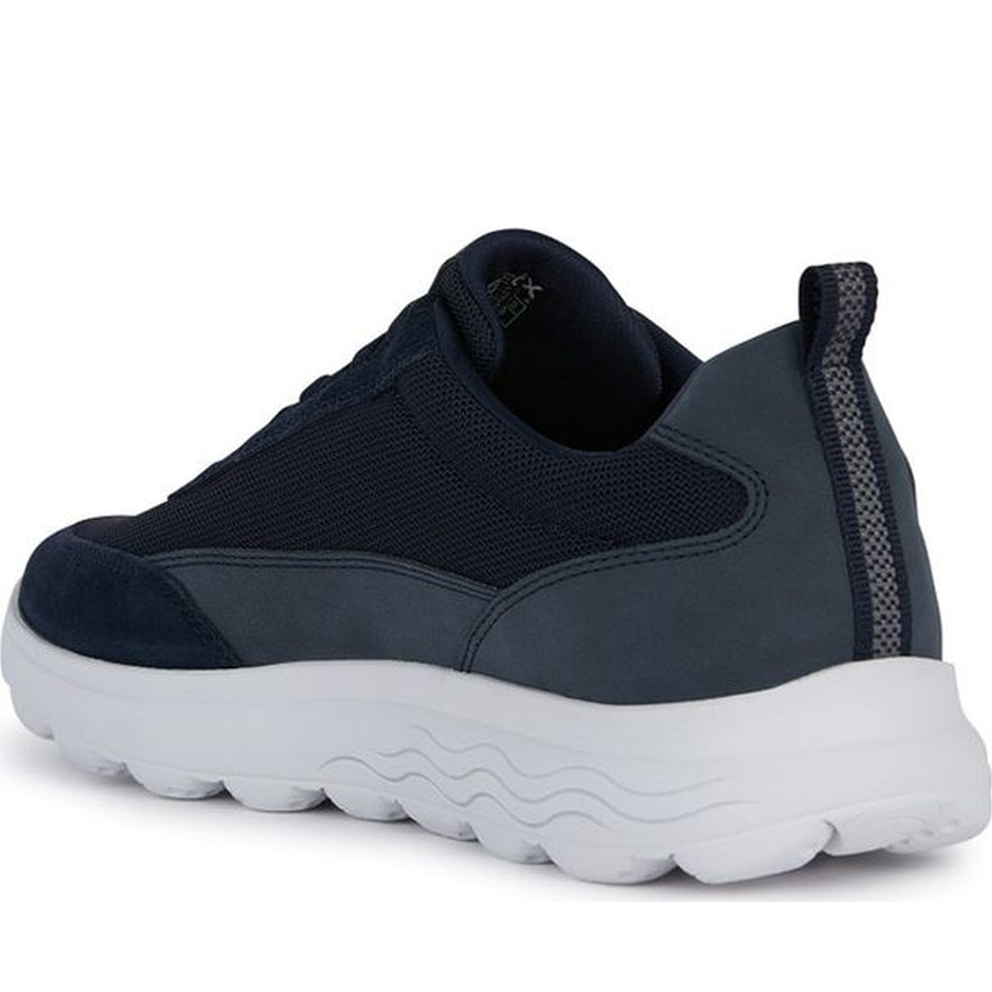 Geox mens navy spherica sneakers | Vilbury London