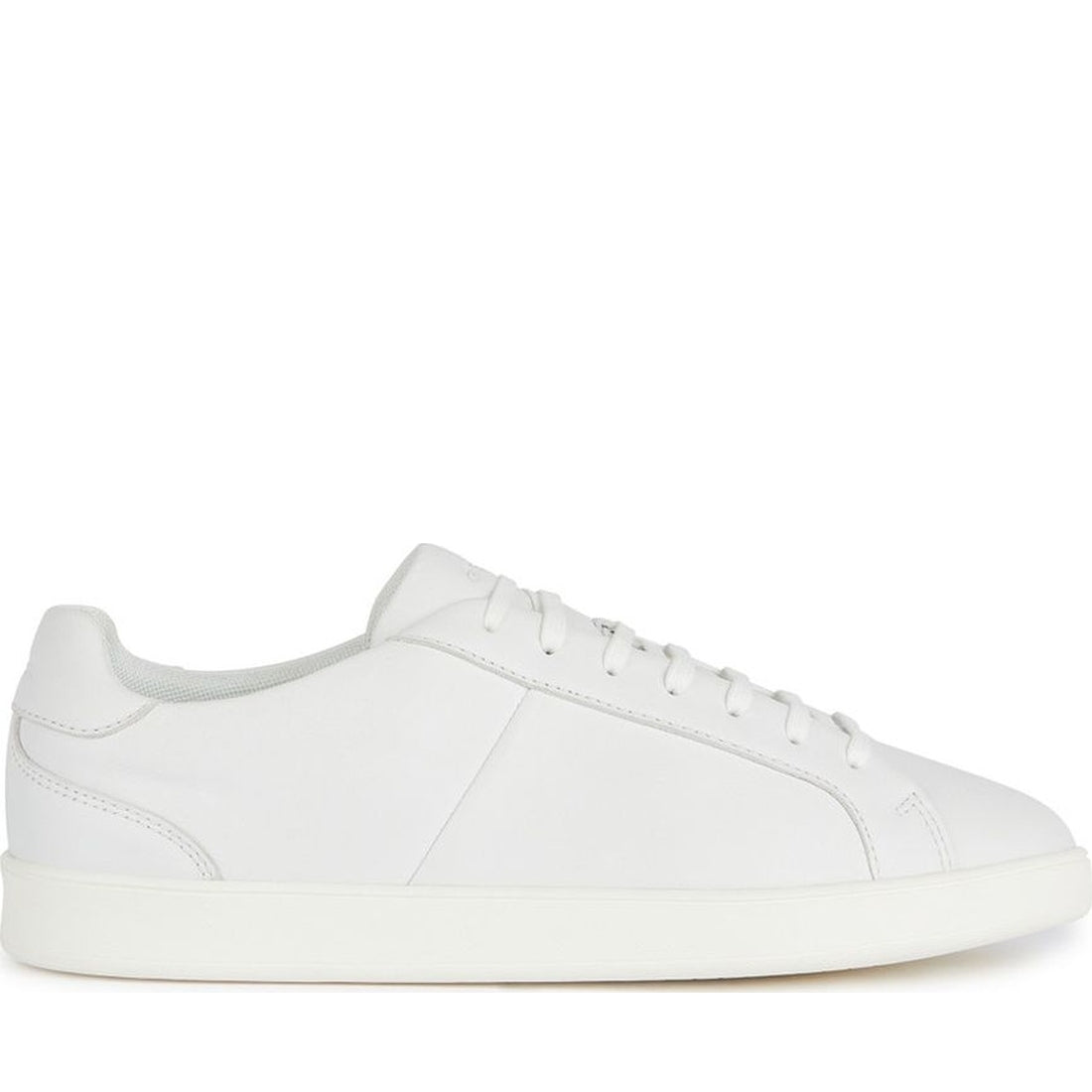 Geox mens white regio sneakers | Vilbury London