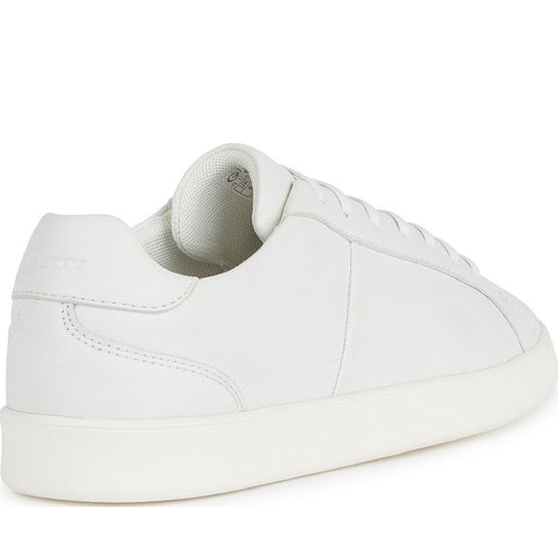 Geox mens white regio sneakers | Vilbury London