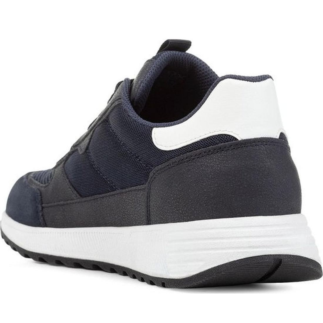 Geox mens navy molveno sneakers | Vilbury London