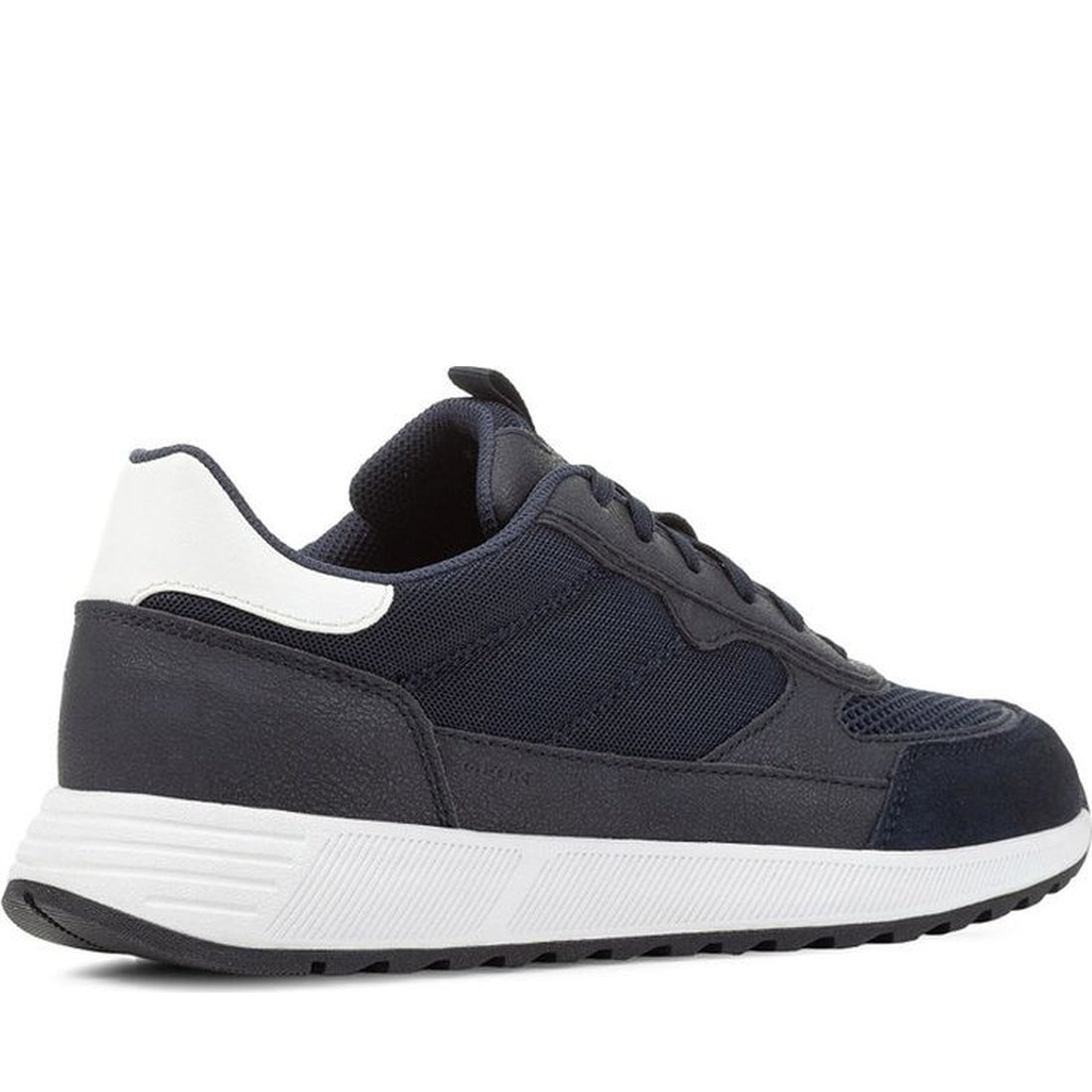 Geox mens navy molveno sneakers | Vilbury London