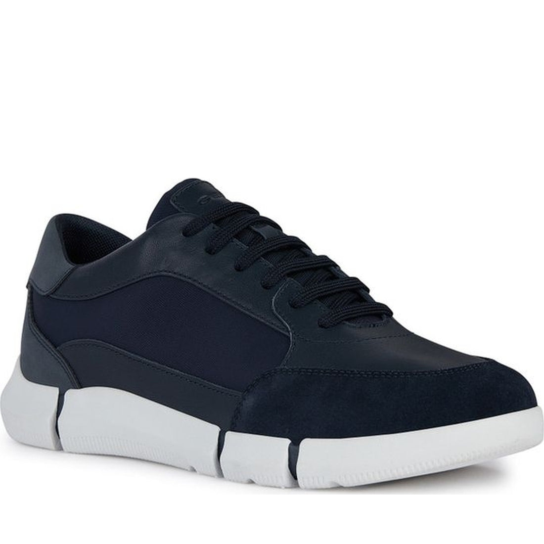 Geox mens navy adacter sneakers | Vilbury London