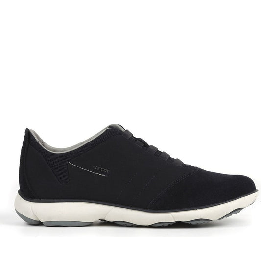 Geox mens navy nebula sneakers | Vilbury London