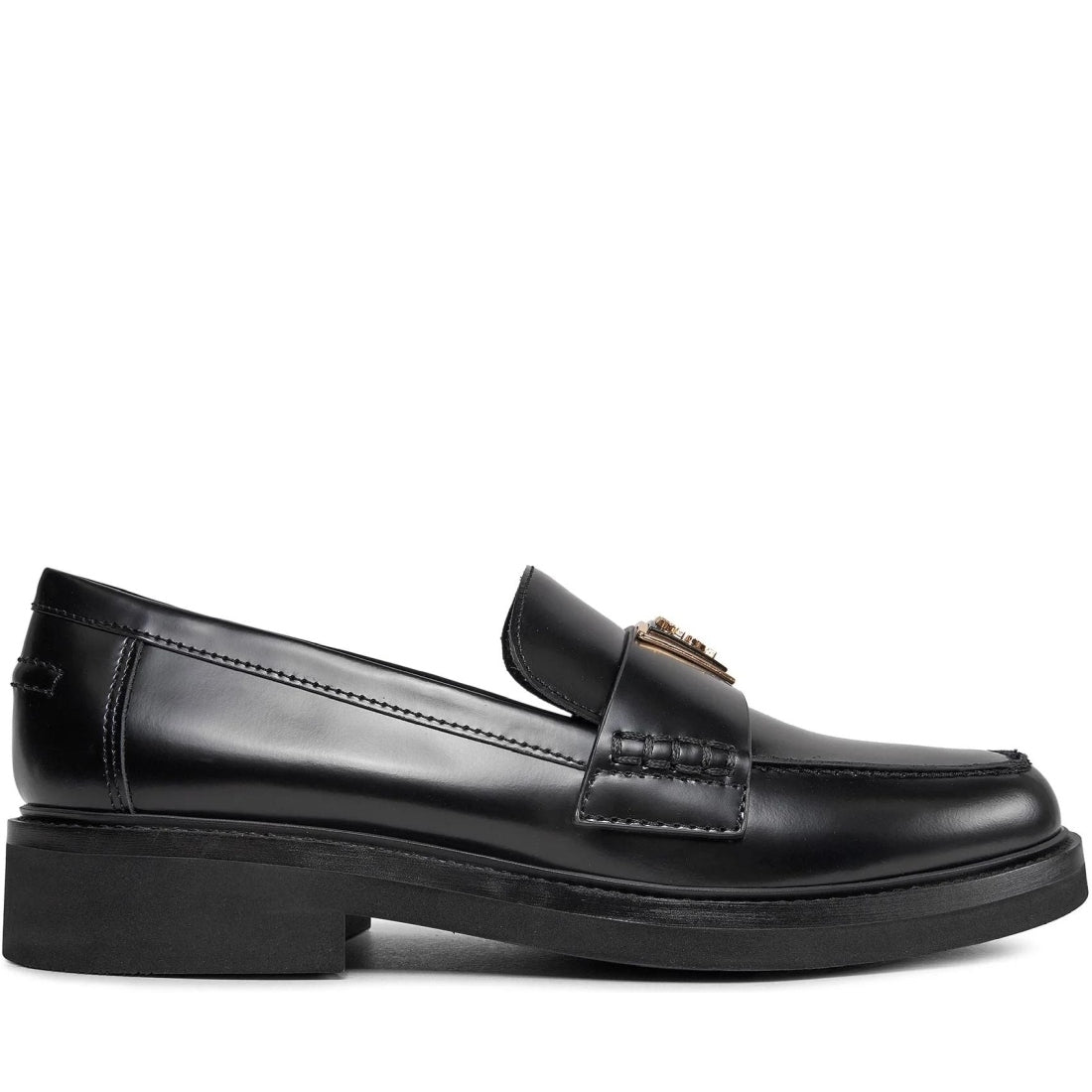 Guess womens black shatha mocasins | Vilbury London