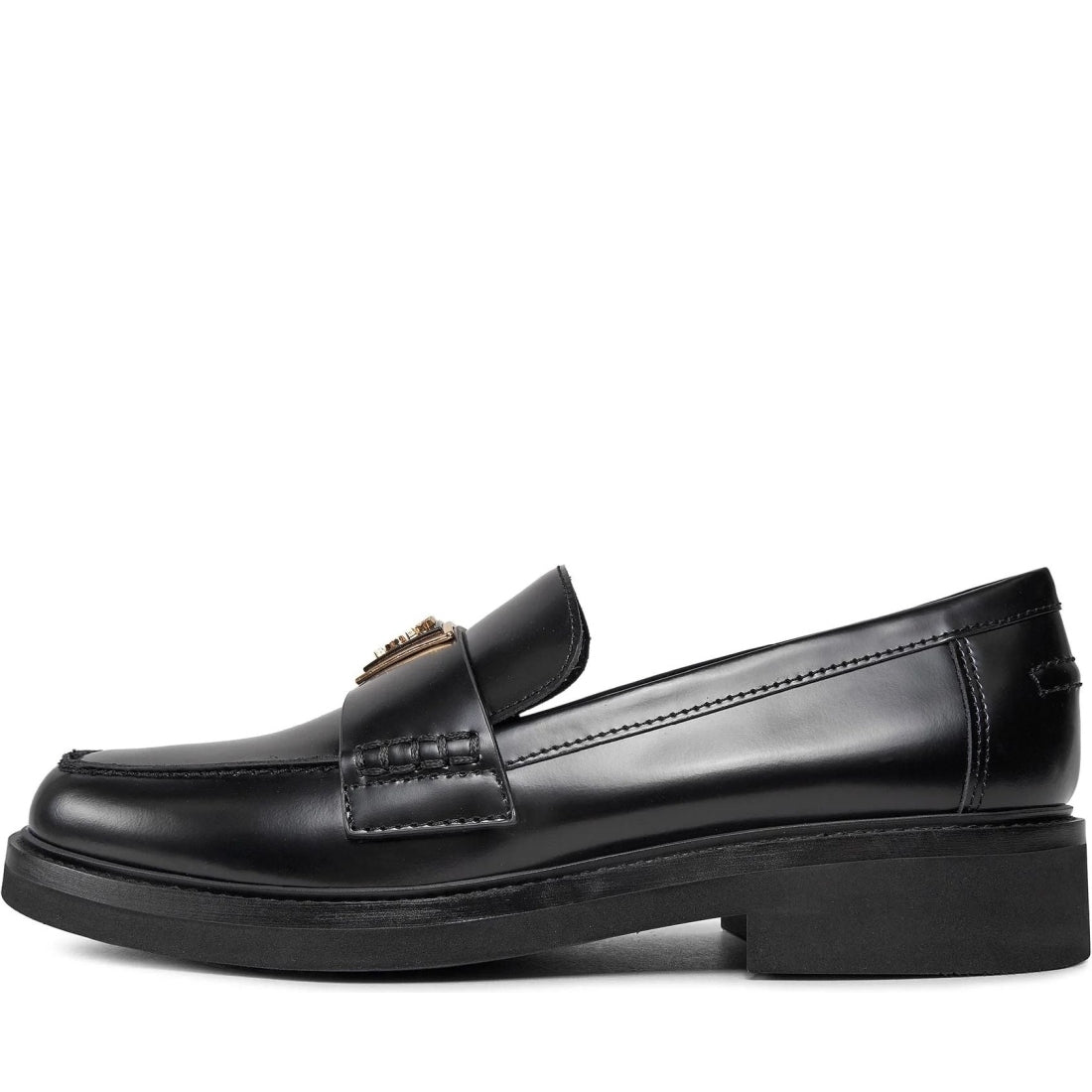 Guess womens black shatha mocasins | Vilbury London