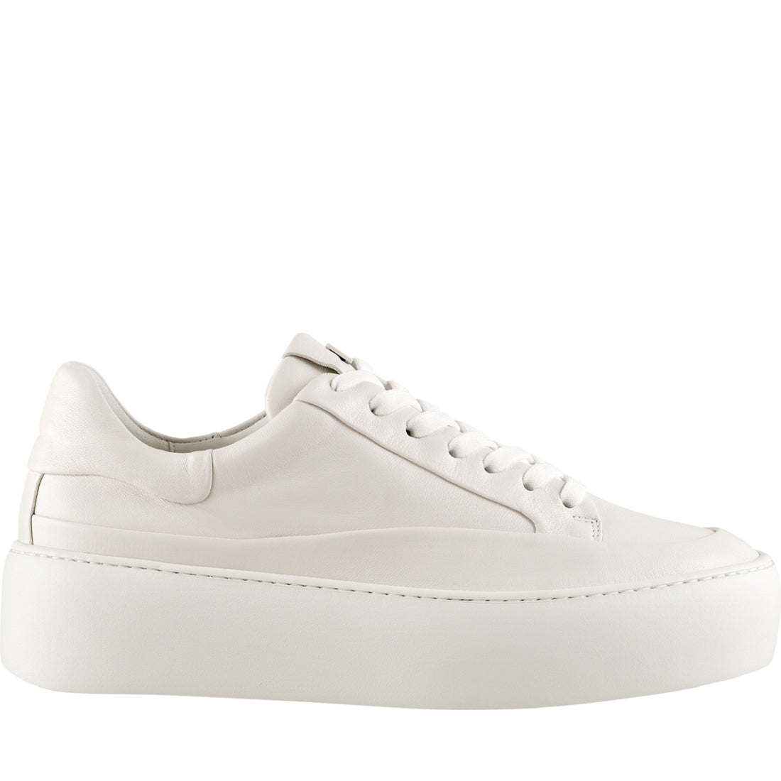 Hogl womens creme illusion leisure trainers | Vilbury London