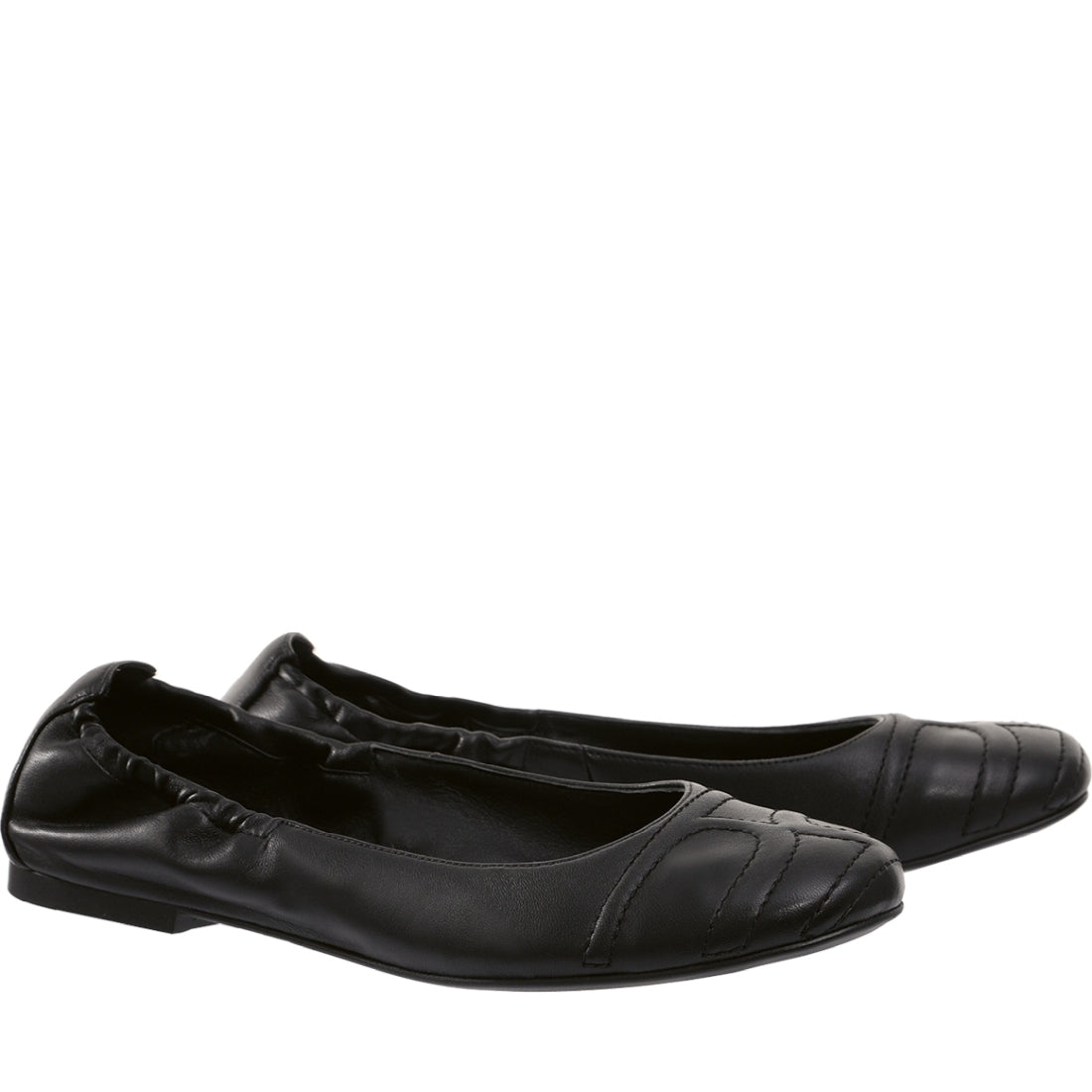 Hogl womens schwarz daisy ballerinas | Vilbury London