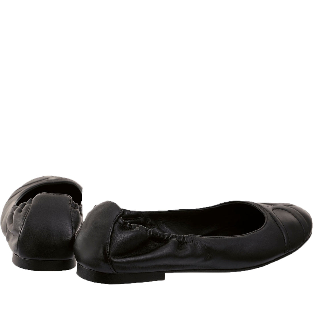 Hogl womens schwarz daisy ballerinas | Vilbury London