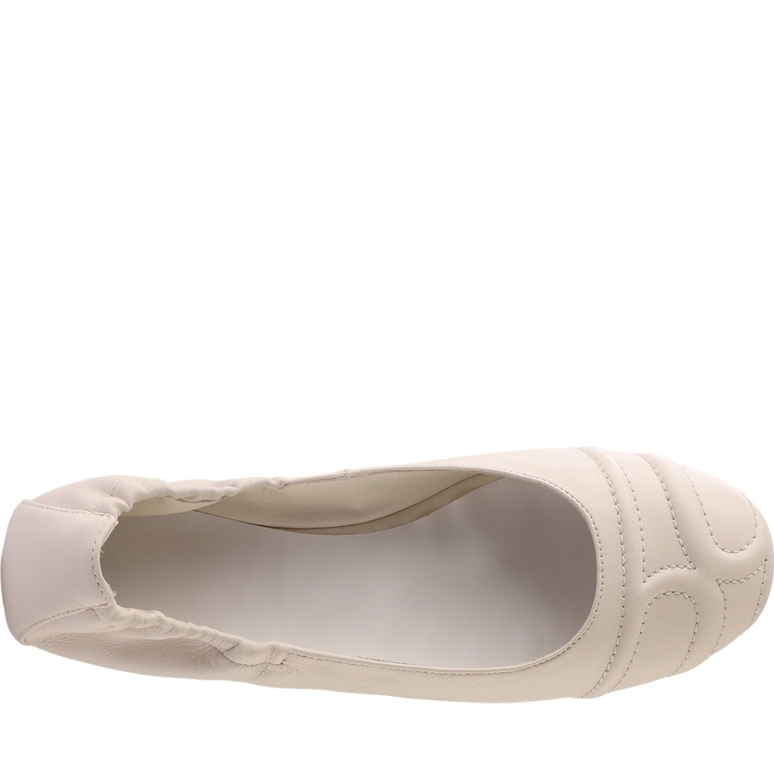 Hogl womens creme daisy ballerinas | Vilbury London