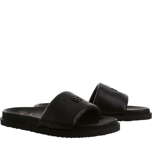 Hogl womens schwarz brenda slides | Vilbury London