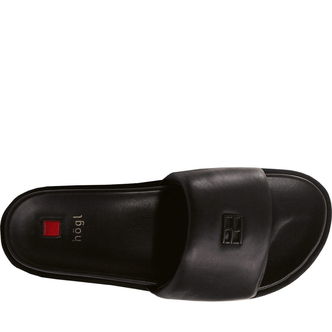 Hogl womens schwarz brenda slides | Vilbury London