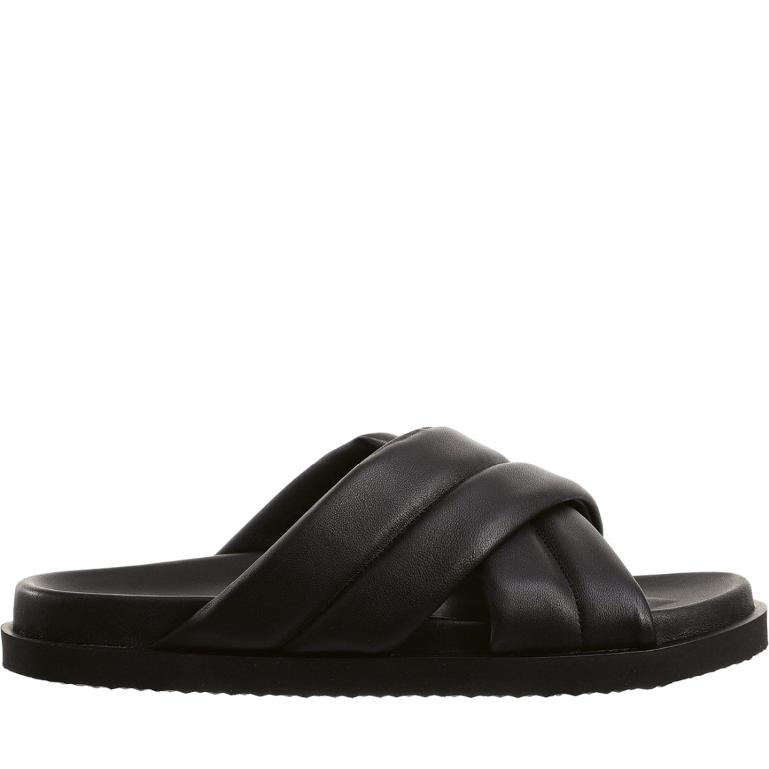 Hogl womens schwarz tessa slippers | Vilbury London