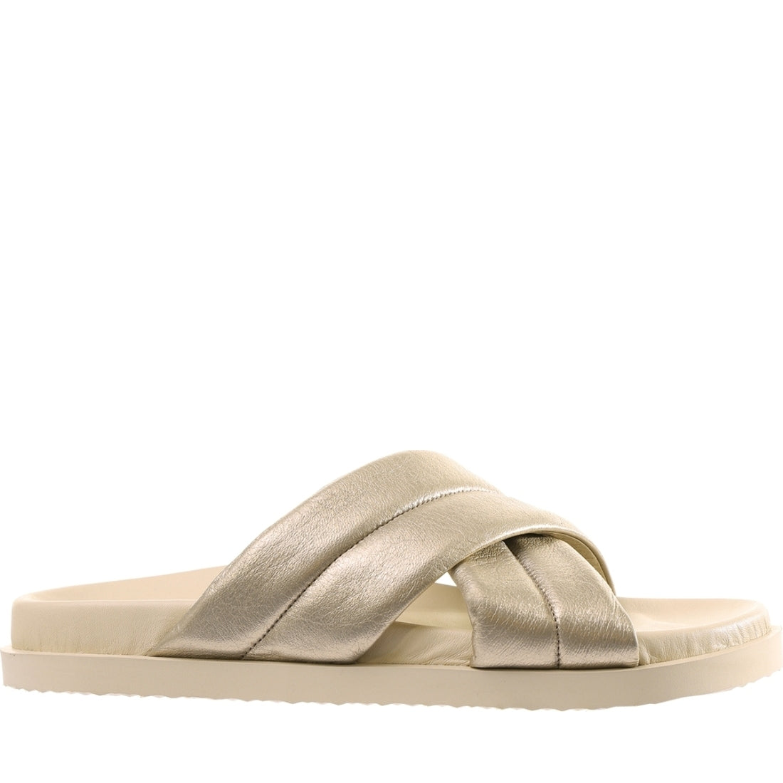 Hogl womens lightbronce tessa slippers | Vilbury London