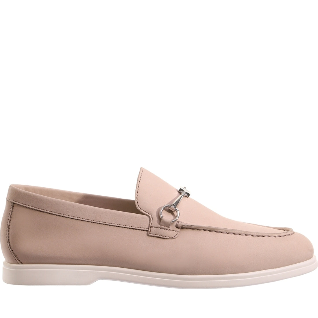 Hogl womens taupe joe loafers | Vilbury London