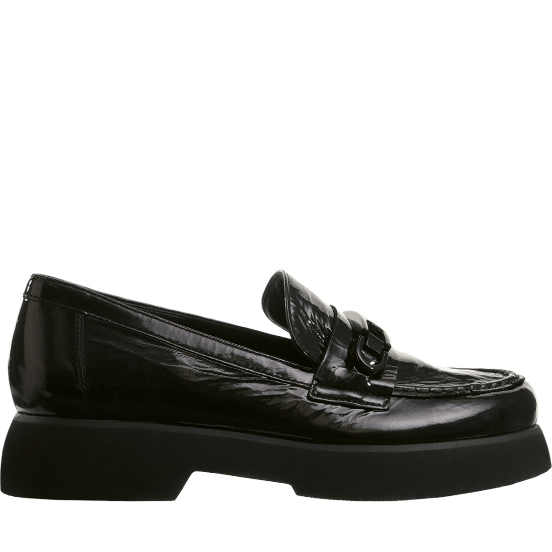 Hogl womens schwarz cecil loafers | Vilbury London