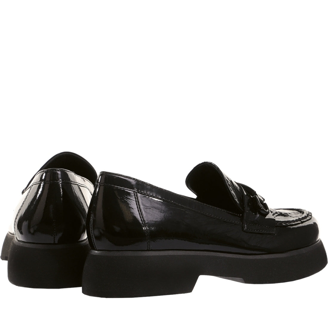 Hogl womens schwarz cecil loafers | Vilbury London