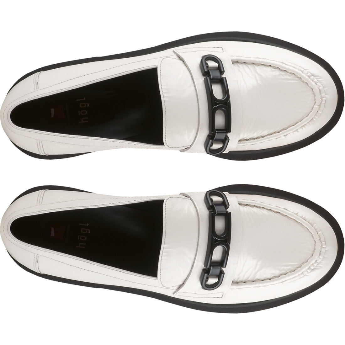 Hogl womens weiss cecil loafers | Vilbury London