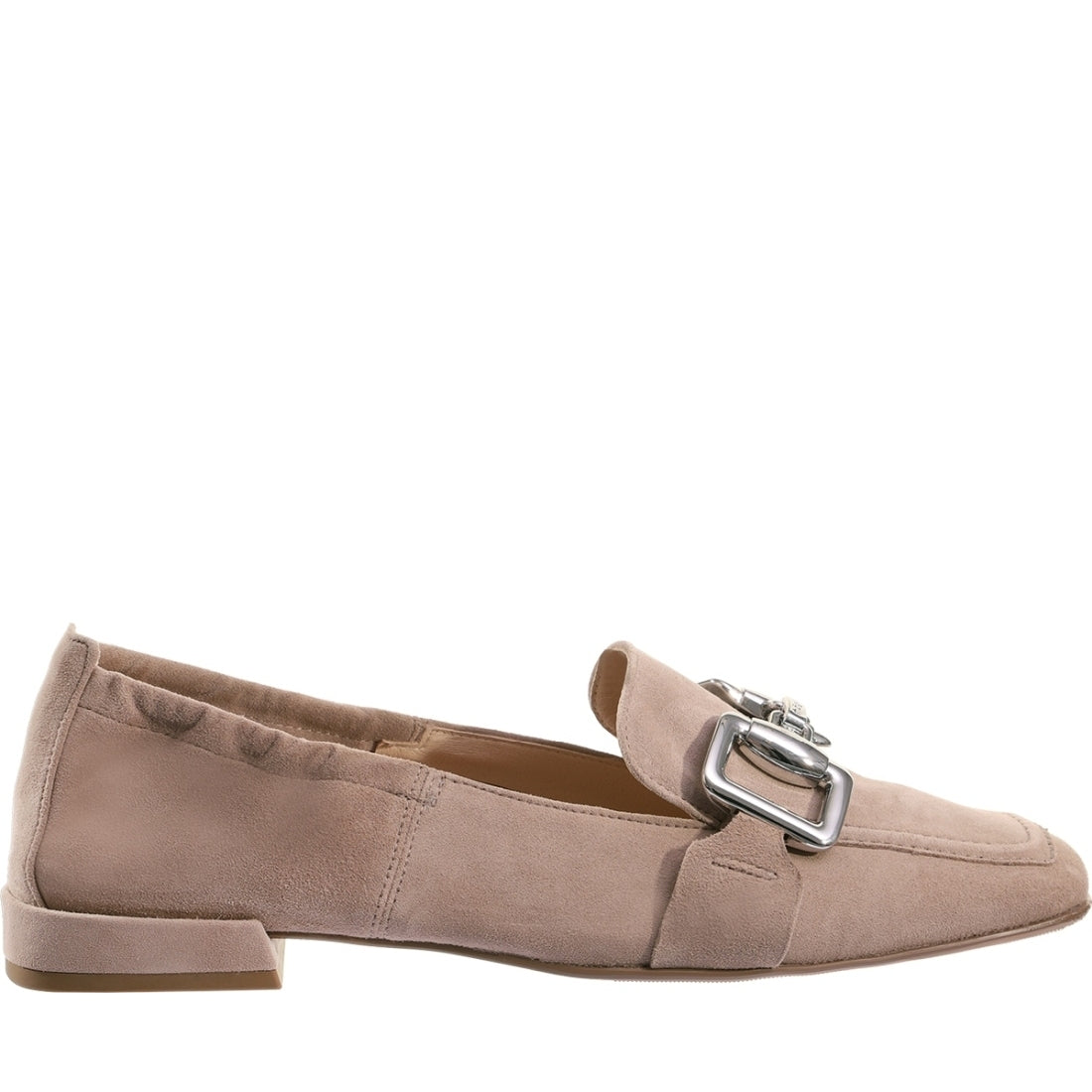 Hogl womens taupe amina loafers | Vilbury London