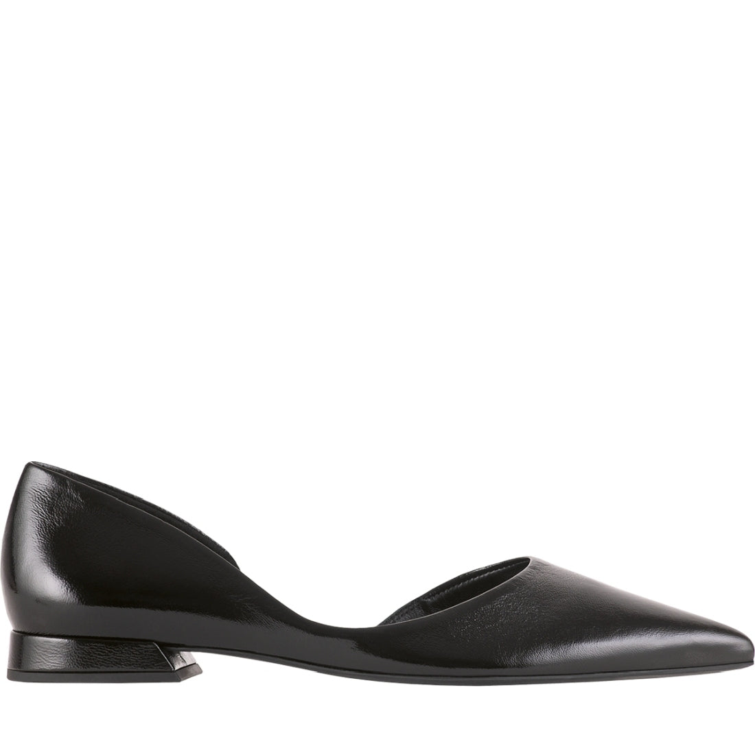 Hogl womens schwarz vivien ballerinas | Vilbury London